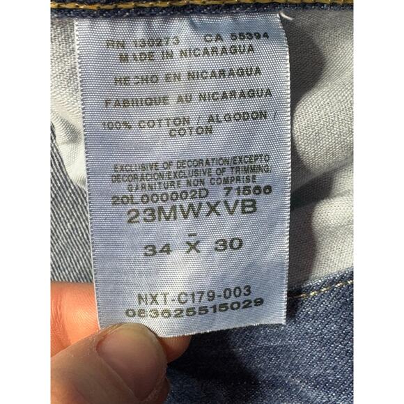 Wrangler 20X Men's Style 23 Relaxed Straight Western Jeans - Size 39x28 - Picture 8 of 9